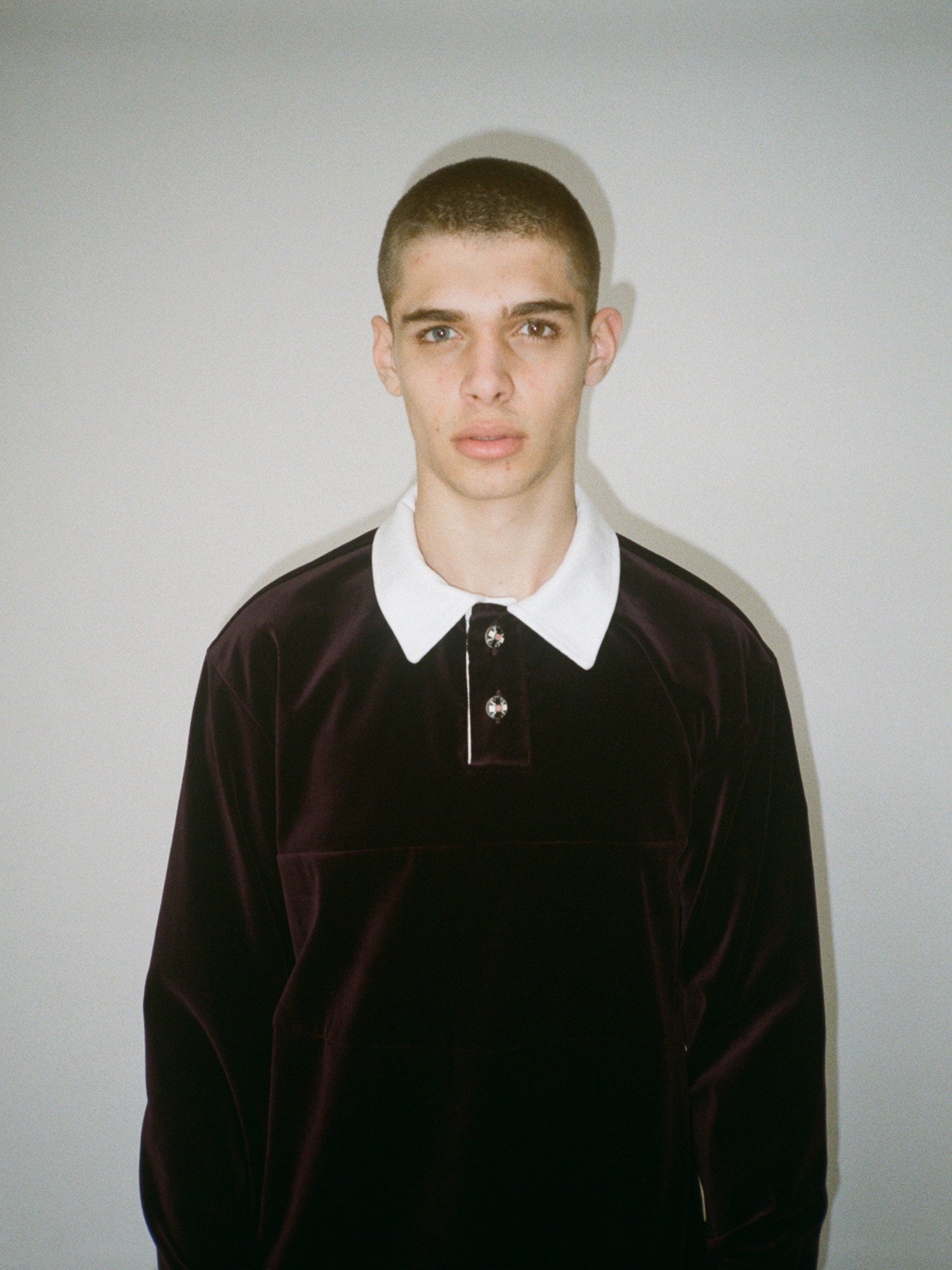 RUGBY TOP VELOUR PLUM