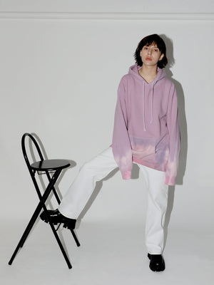 Rada Rada Tye Dye Hoodie Lilac Womens Mens Unisex