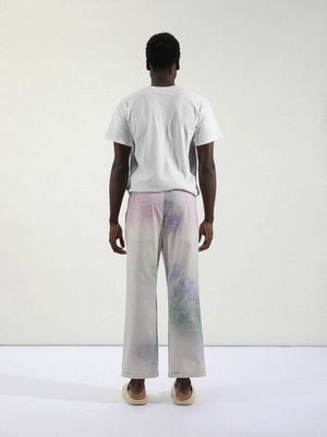 Slight Flare Trouser - Malva Moschata