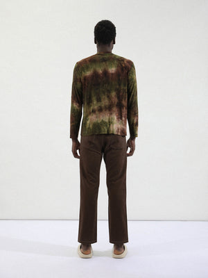 Straight Leg Trouser - Peat