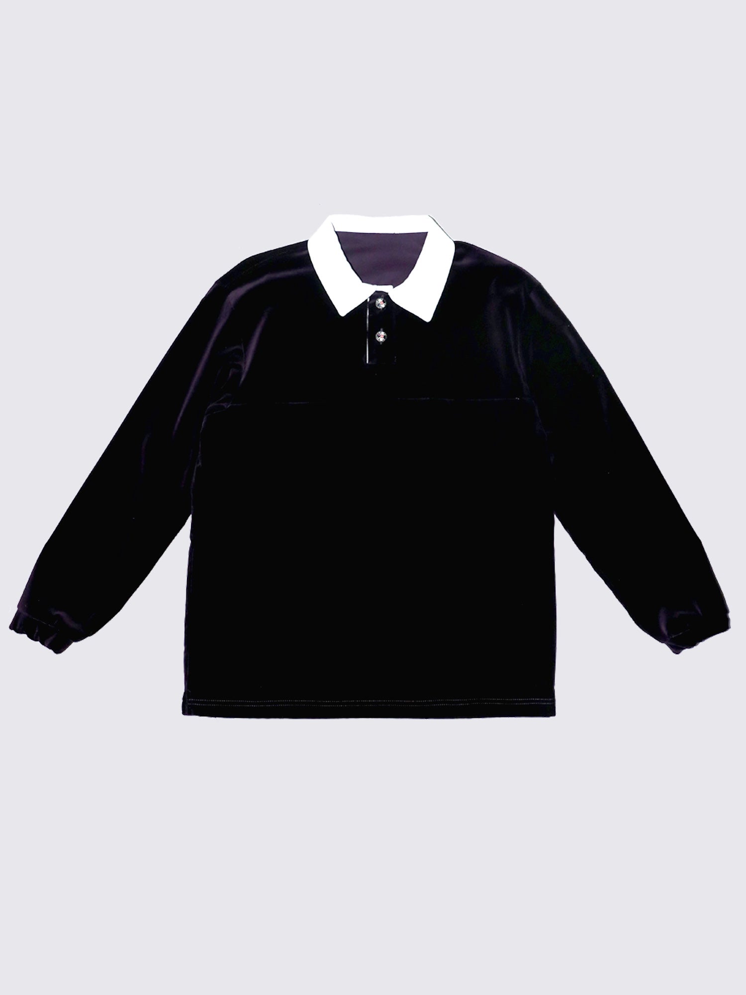 RUGBY TOP VELOUR PLUM