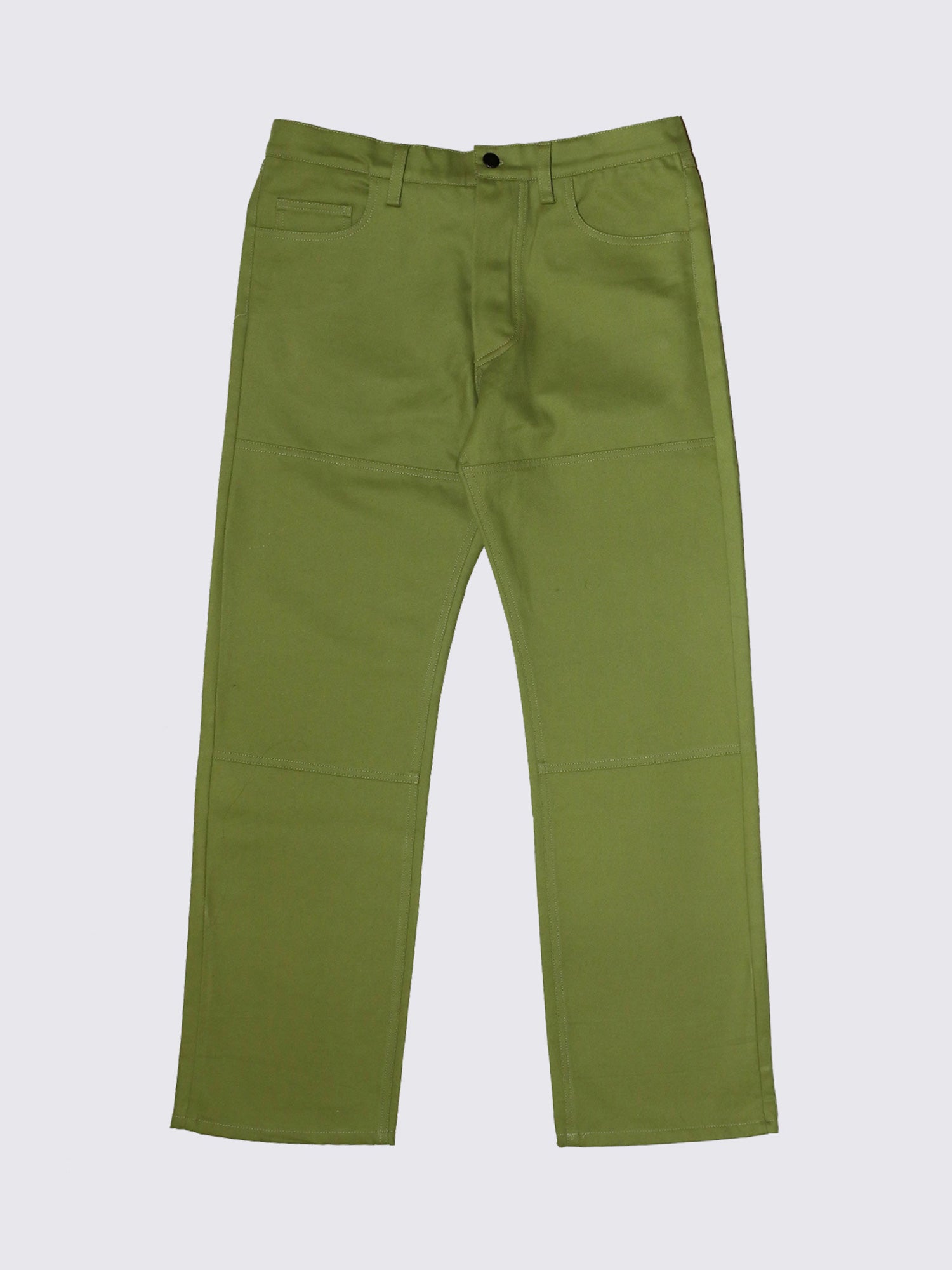 DOUBLE KNEE TROUSER WOOD GREEN