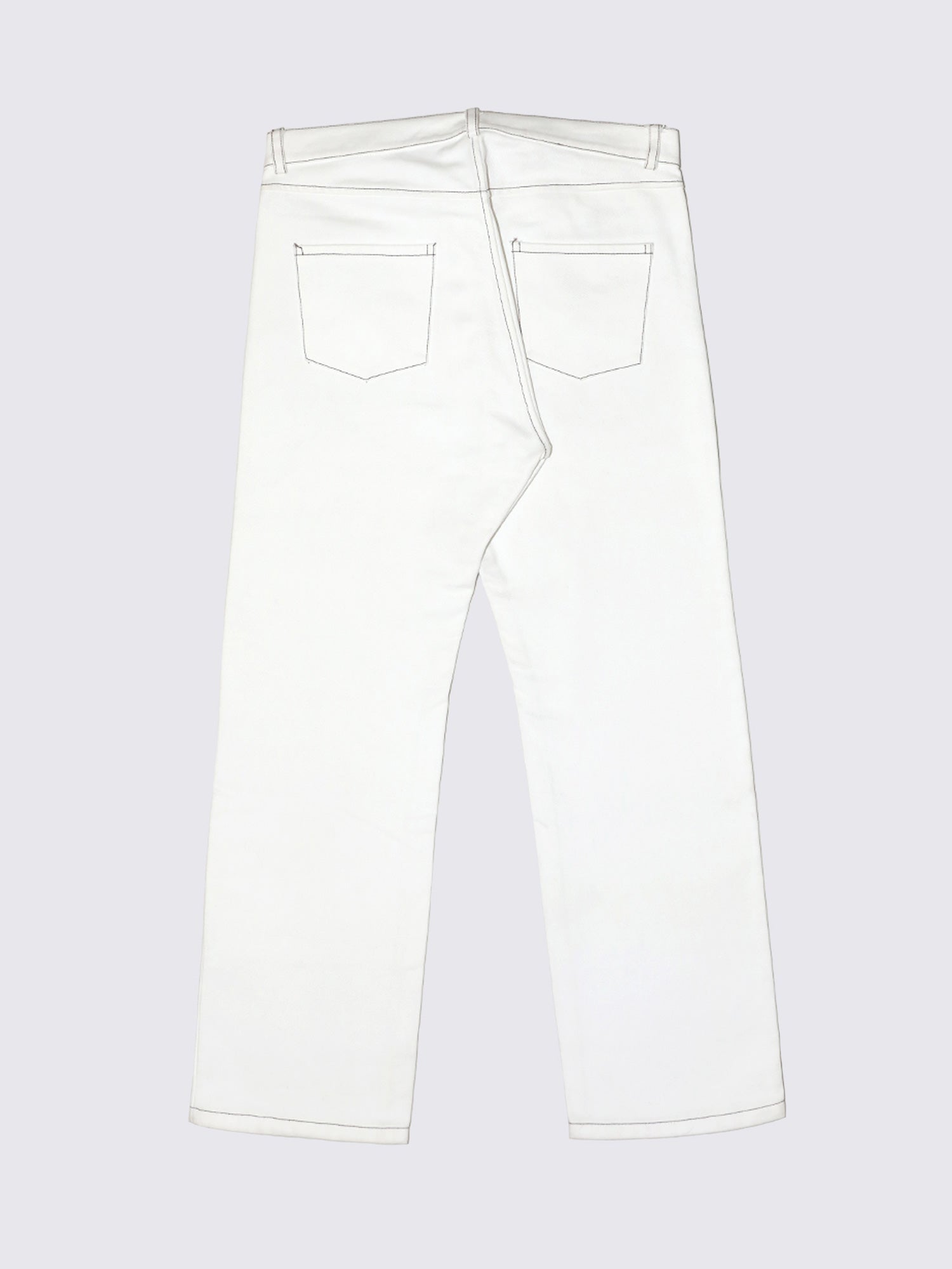 Straight Leg Trouser - Primrose